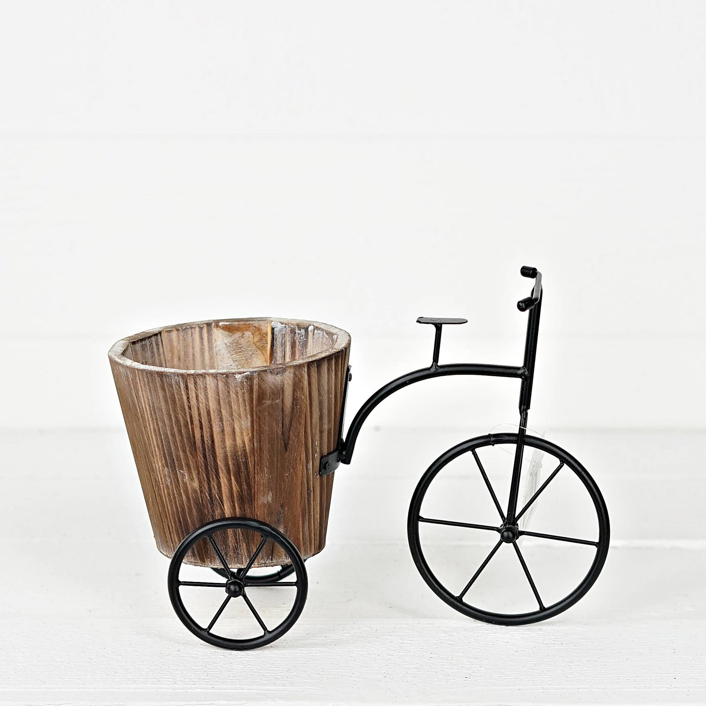 M10562- Metal Bicycle Planter-11" x 8"x 6"